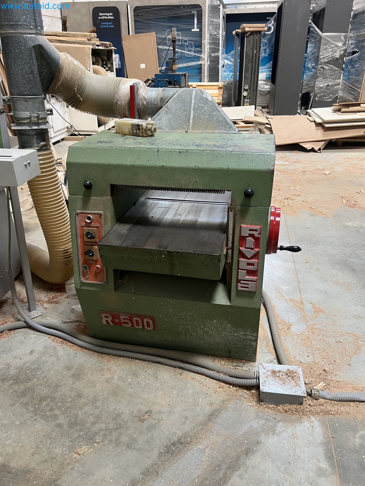 Dickenhobel RIVOLA R-500